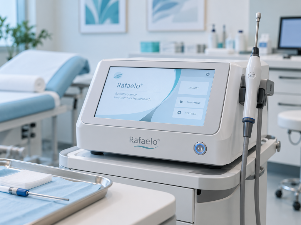 Rafaelo hemorrhoid treatment radiofrequency machine